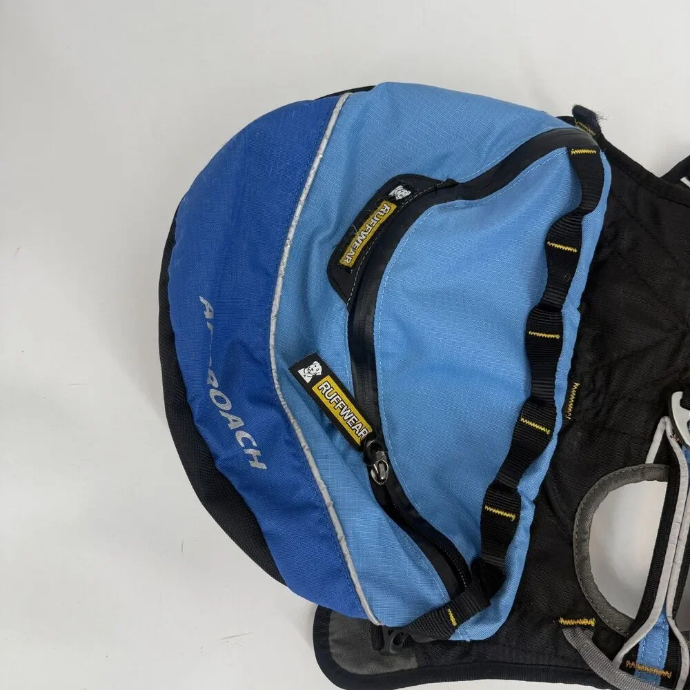 Ruffwear Approach Pack Dog Hiking Backpack Saddlebags Blue Size M